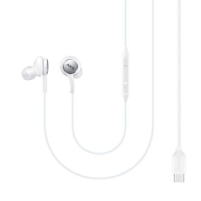 AKG Kabelgebundene In-Ear-Kopfhörer, USB-C-Anschluss, Weiß