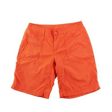 The North Face Damen Shorts Nylon Cargo Shorts Orange Größe L #QWE1964