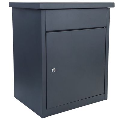 Ramroxx Paketbox Drop-Box Paketbriefkasten 35x44x58 mit sicherem Einwurfsystem