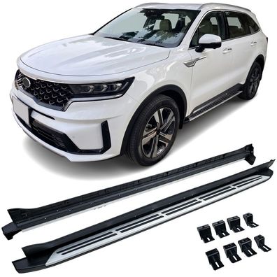 Alu Trittbretter Flankenschutz OE Style passend für Kia Sorento IV MQ4 ab 2020