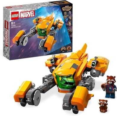 LEGO 76254 Marvel Baby Rockets Schiff Guardians of The Galaxy Volume 3 BAU-Spiel