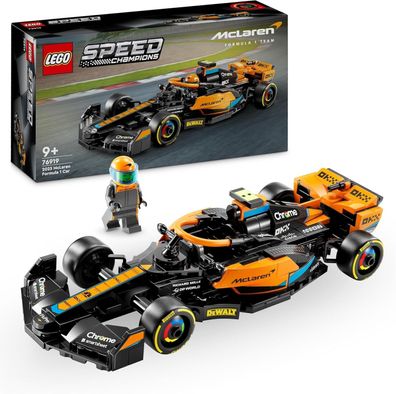 LEGO Speed Champions McLaren Formel 1 Rennwagen 2023, Spielzeug für Kinder 76919