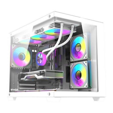 darkFlash - B275 PRO WHT + 6F - Computergehäuse