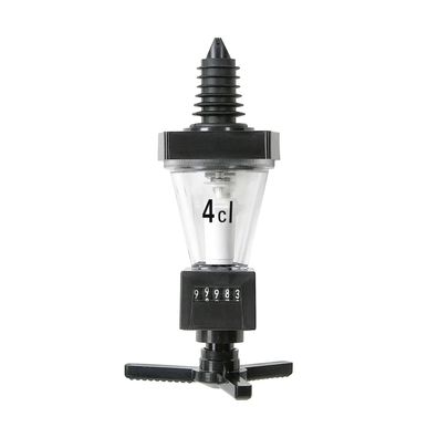 ROYAL Portionierer mit Zählwerk schwarz 40 ml für Spirituosenflaschen