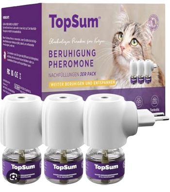 3er-Pack Pheromon-Diffusoren TopSum gegen Stress, beruhigend, 90 Tage