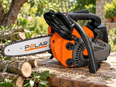 Polar Benzin Astsäge mit 25 cm Schwert und leistungsstarkem Zweitaktmotor