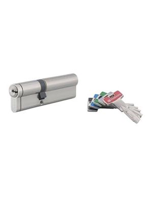 Doppelzylinder Transit 2 Thirard mit Bohrschutz und Anti-Snap, Nickel