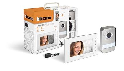 Bticino EasyKit Wi-Fi Video-Türsprechanlage 7 für Einfamilienhaus