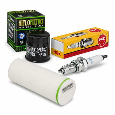 Wartungssatz Ölfilterset Zündkerze spark splug passt an Yamaha Yfm 660 02-06