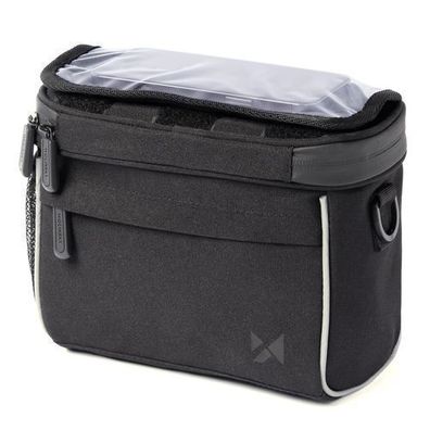 Wozinsky Fahrradlenkertasche & Umhängetasche Schwarz (WBHBB-01)