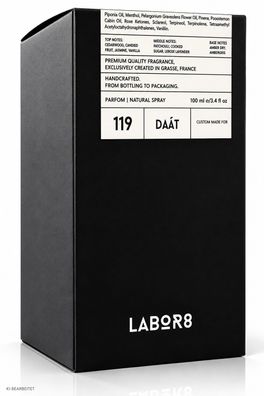 LABOR8 DA´AT 119 Parfum 100 ml Unisex Nischenduft Neu OVP