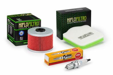 Wartungssatz Ölfilterset Zündkerze spark splug passt an Honda Xl 600 R 83-87