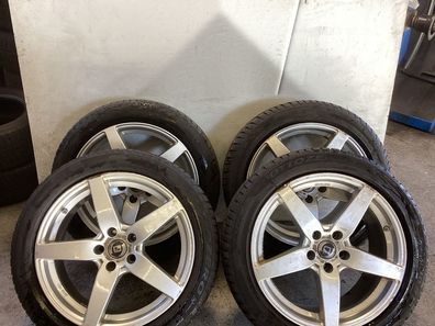 4x Alufelgen mit Winterreifen 245/45 R18 Mercedes W213