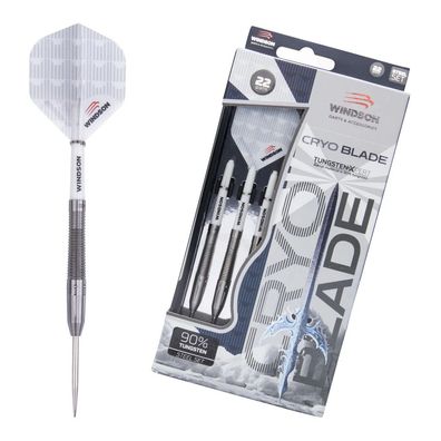 Windson Steeldarts Cryo Blade, 90% Tungsten, 22g, Silber