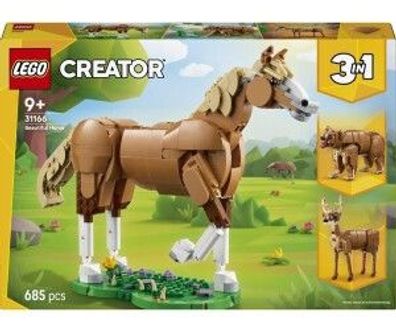 LEGO Creator 3-in-1 - Beautiful Horse (31166)