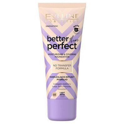 Eveline Cosmetics Besser als Perfekt Feuchtigkeitsspendende Make-up Foundation 0