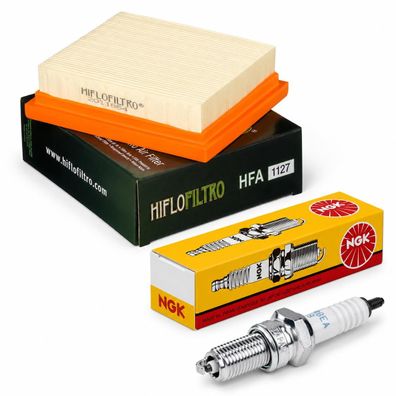 Wartungssatz Luftfilter Zündkerze spark plug passt an Honda Xr 125 L 03-08