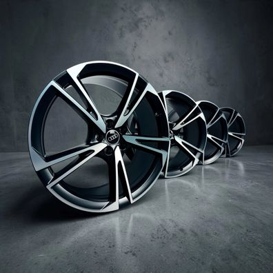 NEU! Original 21 Zoll Audi A6 S6 4K C8 "Falx" Felgen 4N0071491