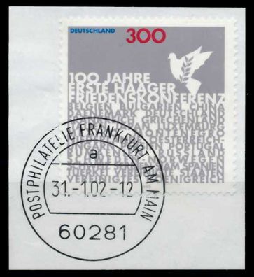BRD 1999 Nr 2066 gestempelt Briefstück zentrisch X6D129A