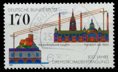 BRD 1991 Nr 1557 zentrisch gestempelt X84ADEE