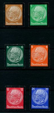 3. REICH 1934 Nr 548-553 postfrisch X6DA606