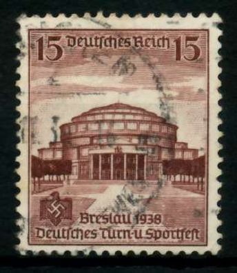 3. REICH 1938 Nr 668 gestempelt X7002E2
