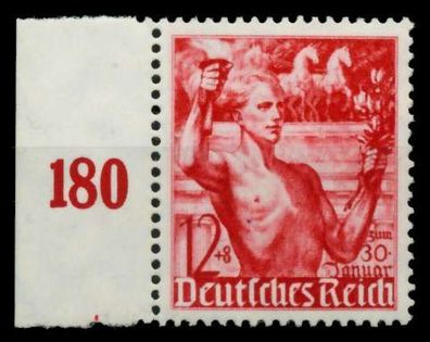 3. REICH 1938 Nr 661 postfrisch SRA X700332
