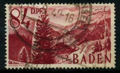 FZ BADEN 2. Ausgabe Spezialisiert Nr 26 gestempelt X709E9A