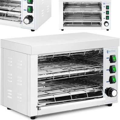 Salamander-Toaster für Auflaufformen 50-300 °C 3250 W