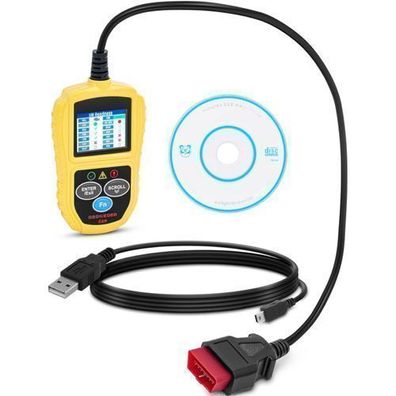 OBD2 8-18V Kfz-Diagnosescanner/Tester VIN / ID / CVN / PCM / ECU