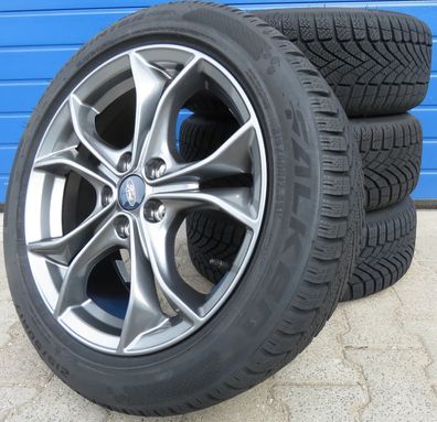 Winterräder Satz Ford Focus + ST ab 2018 FALKEN Eurowinter 215 50 17 95 Alu RDKS