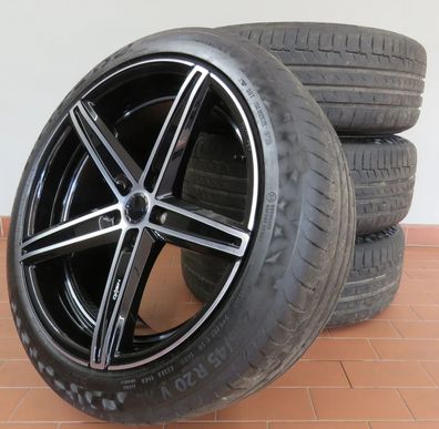 Sommerräder Satz FORD Kuga ab 2020 Continental 245 45 20 OXIGIN concave inc RDKS