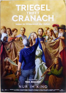 Triegel trifft Cranach -Original Kinoplakat A1 - Doku Michael Triegel - Filmposter