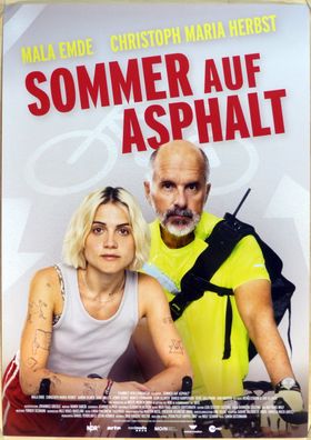 Sommer auf Asphalt - Original Kinoplakat A1 - Mala Emde - Filmposter