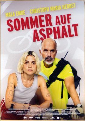 Sommer auf Asphalt - Original Kinoplakat A3 - Mala Emde - Filmposter