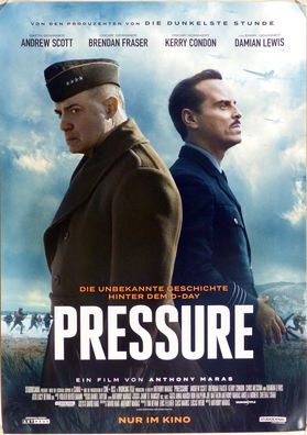 Pressure - Original Kinoplakat A1 - Andrew Scott, Brendan Fraser - Filmposter