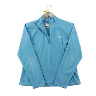 The North Face Fleecepullover Damen TKA 100 1/4 Zip Größe L #QWE1693