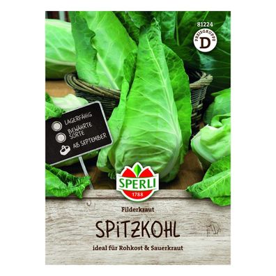 Sperli Spitzkohl Filderkraut (Weißkohl) Samen - 1 Portion