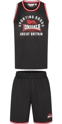 Lonsdale Pewsey Singlet &amp; Shorts Set Normale Passform