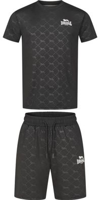 Lonsdale Prestwood Funktionsshirt &amp; Shorts Set Normale Passform