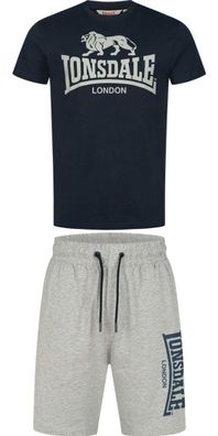 Lonsdale Mair T-Shirt &amp; Shorts Set Normale Passform