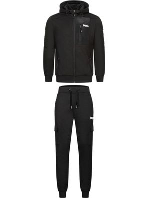 Lonsdale Bulough Herren Trainingsanzug mit Kapuze normale Passform