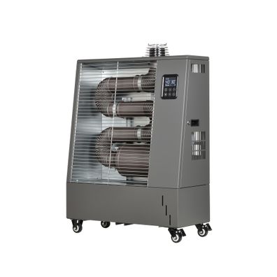 EMLO DC-08 Infrarot Ölheizgerät 8kW Diesel Heizöl Akkustart Heizstrahler Garage