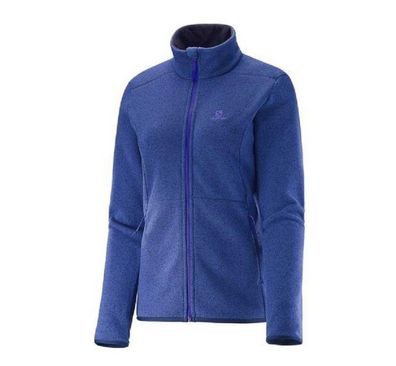 Salomon Bise FZ W Sweatshirt Damenjacke Fleecejacke Laufjacke