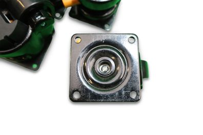 VEVOR 4er-Set Lenkrollen 50,8 mm höhenverstellbar Nylon Schwerlastrolle 500 kg