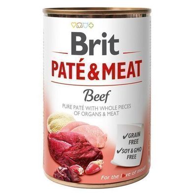 BRIT PATE & MEAT BEEF 800 g Dose