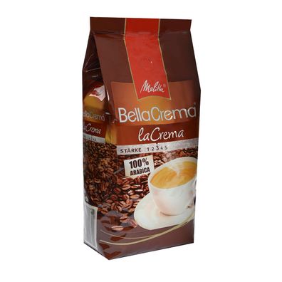Melitta BELLA CREMA LaCrema ganze Bohnen 1000g