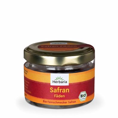 Herbaria Safran-Fäden bio 0,5g im Glas - 0.5g