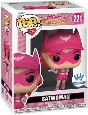 Funko POP! Vinyl Figur Batwoman 221 DC Comics Bombshells Excluisve Pink rosa NEU