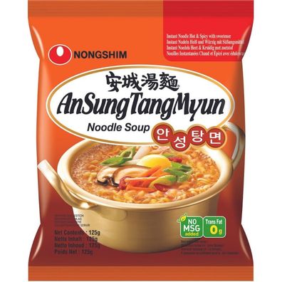 Nongshim Instant Nudeln Ansungtangmyun 125g Blister